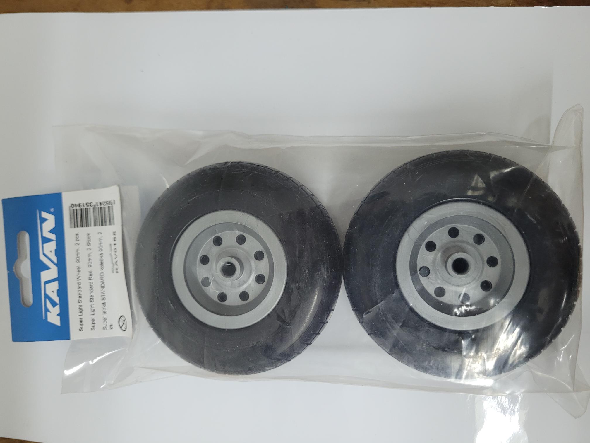 ROUES LEGERES KAVAN 90mm